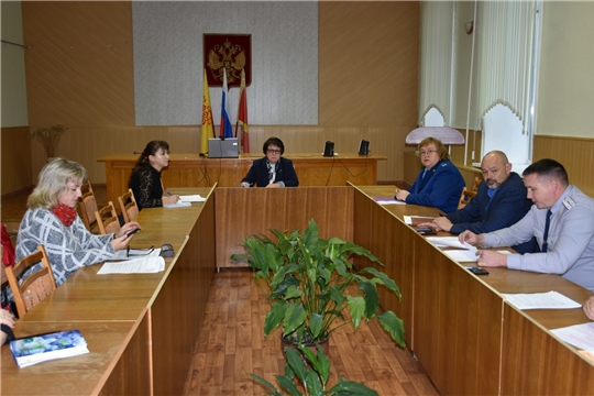 Заседание Комиссии по профилактике правонарушений в Алатырском районе