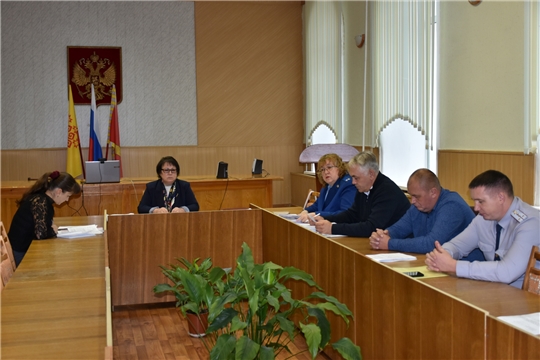 Заседание антинаркотической комиссии Алатырского района