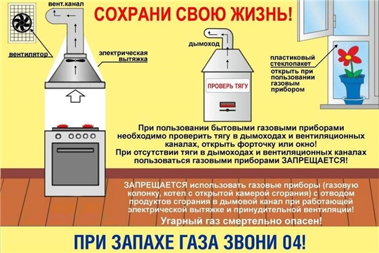 Об обеспечении безопасности при пользовании газом в быту