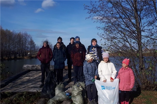 Акция «Чистое село» прошла в п. Первомайский