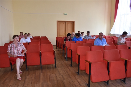 Состоялось ІX очередное заседание Собрания депутатов Аликовского района VII созыва