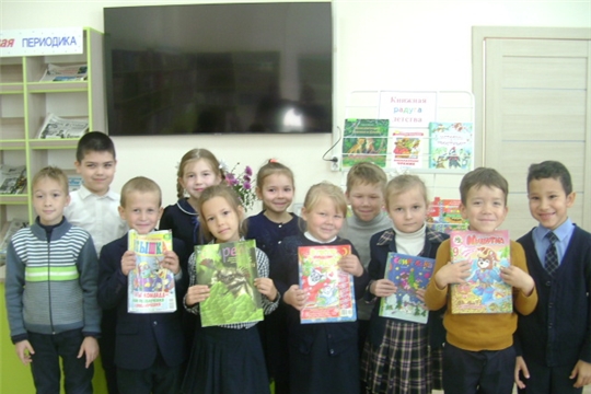 В Аликовской детской библиотеке провели   урок -экскурсию  «Знакомство с библиотекой»