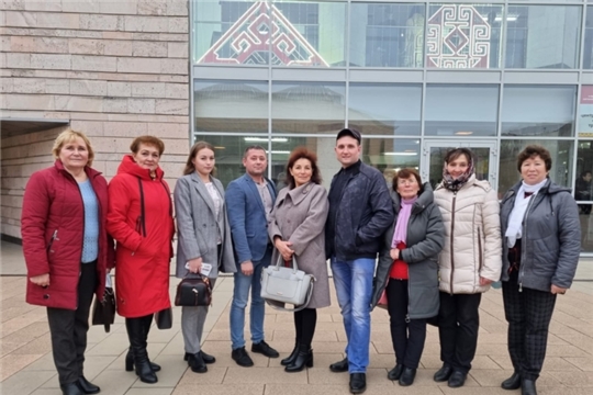 Делегация Аликовского района приняла участие в торжественном мероприятии, посвященном 80-летию начала строительства Сурского и Казанского оборонительных рубежей.