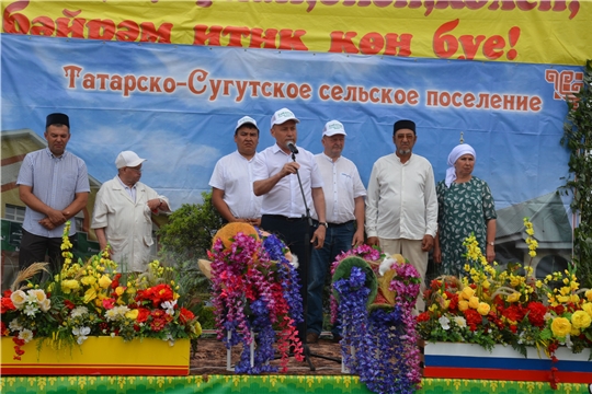 Сельский праздник "Сабантуй" в д.Татарские Сугуты