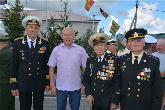Ветераны ВМФ Батыревского района отмечают свой праздник
