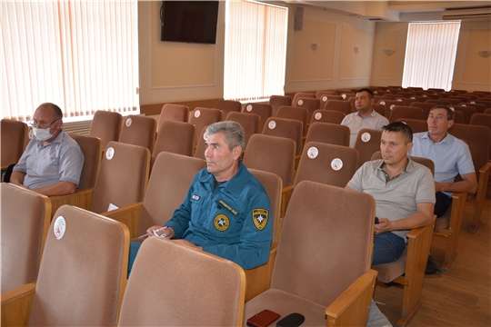 Заседание районной комиссии по обеспечению безопасности дорожного движения в Батыревском районе