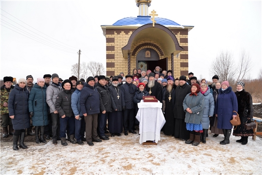 В ходе рабочей поездки епископа Алатырско-Порецкой епархии Феодора состоялось освящение часовни в д.Тигашево