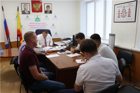 Чебоксарский  район посетил министр транспорта и дорожного хозяйства Чувашской Республики Владимир Осипов
