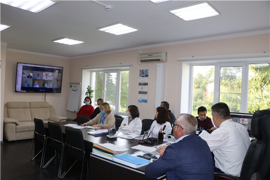  Еженедельное совещание по вопросу вакцинации населения Чебоксарского района против новой коронавирусной инфекции COVID-19