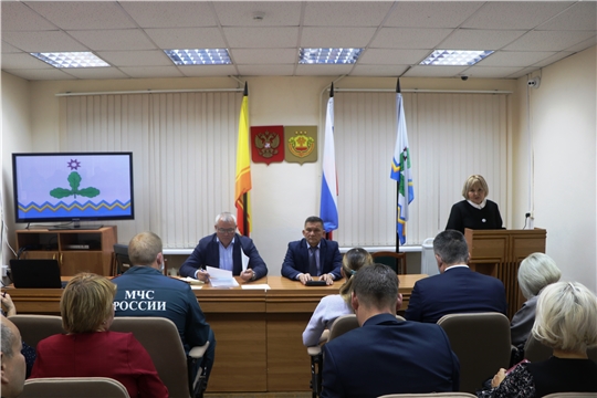 Глава администрации Чебоксарского района Николай Хорасёв провел еженедельное совещание