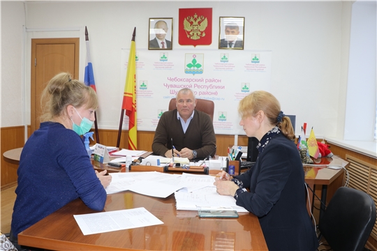 Глава администрации Чебоксарского района  провел личный прием граждан