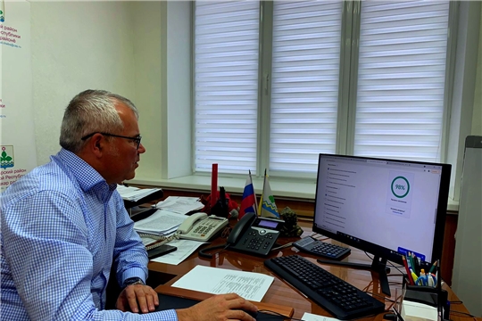 Глава администрации Чебоксарского района Николай Хорасёв принял участие во Всероссийской переписи населения