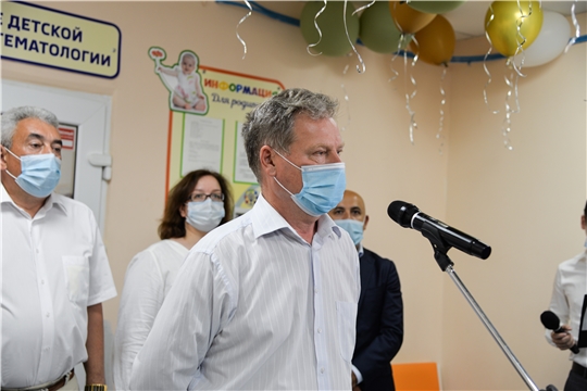 В БУ «Республиканская детская клиническая больница» Минздрава Чувашии состоялось торжественное открытие обновленной «Семейной комнаты»