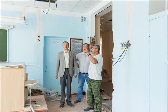 Капитальный ремонт образовательных учреждений Чебоксар – на контроле главы города