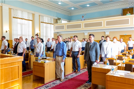 Состоялось 9-ое очередное заседание Чебоксарского городского Собрания депутатов
