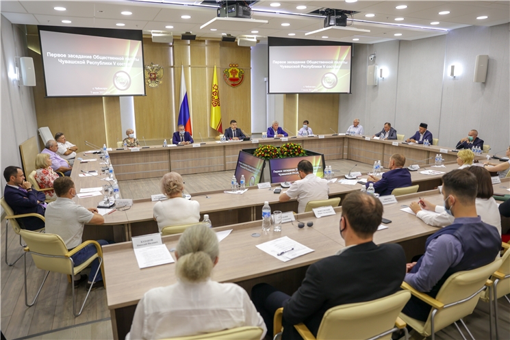 Чӑваш Енӗн Правительство ҫуртӗнче пиллӗкмӗш созыври Общество палатин пӗрремӗш ларӑвӗ иртнӗ