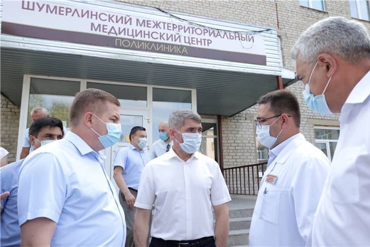 Олег Николаев Ҫӗмӗрле ертӳлĕхне вырăнти халăха хăрушсăрлăхпа тивĕҫтерме, кăшăл вирусран асăрханса прививка тăвас ĕҫе хастартарах йĕркелеме сĕннĕ