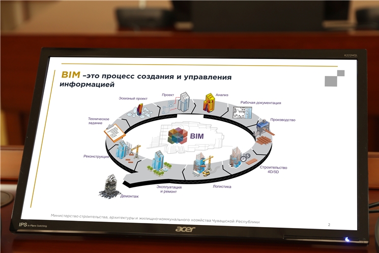 Районсемпе хуласен пуҫлӑхӗсене BIM-технологисене вӗрентеҫҫӗ