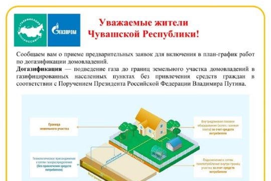 О догазификации муниципалитетов