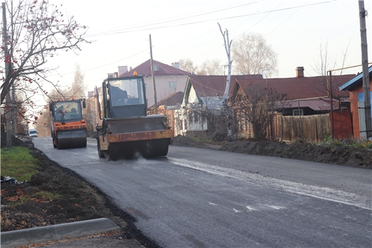 Благодаря программе «Развитие транспортной системы в Чувашской Республике» в Алатыре приводятся в порядок две автомобильные дороги по улицам Гончарова и Комсомола