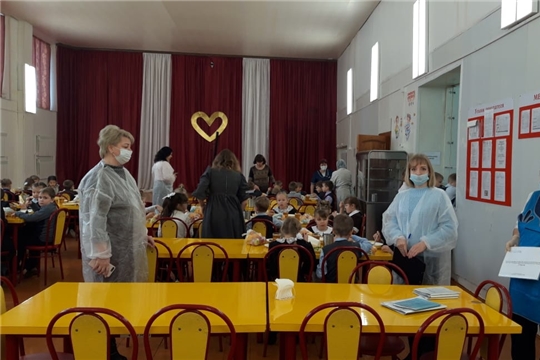 В Алатыре ведется контроль за организацией бесплатного горячего питания в школах