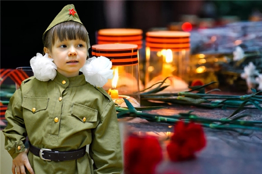 Минутой молчания почтили память героев Великой Отечественной войны все образовательные учреждения  города Чебоксары