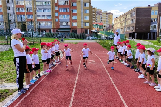 В детских садах города Чебоксары успешно реализуется муниципальный проект «Мы выбираем спорт!»