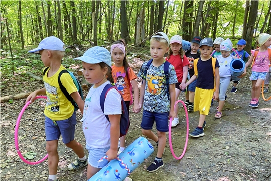 По родному краю с рюкзаком шагаю: в детских садах столицы развивается образовательный туризм