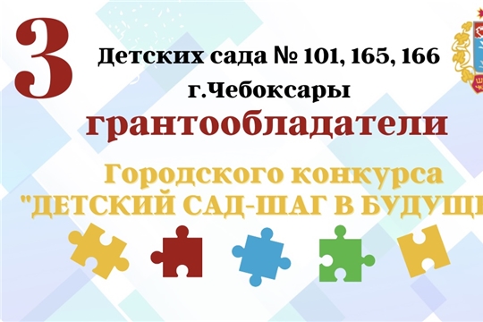 Три детских сада города Чебоксары стали грантообладателями конкурса «Детский сад – шаг в будущее»