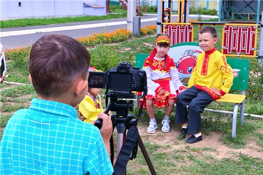 День российского кино: в дошкольных учреждениях города Чебоксары снимают детские фильмы и сказки