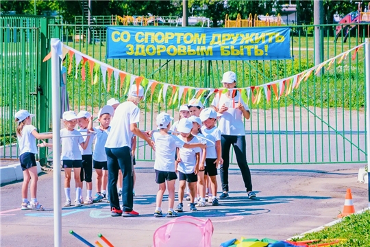 В детских садах столицы проводят спортивно-оздоровительные мероприятия