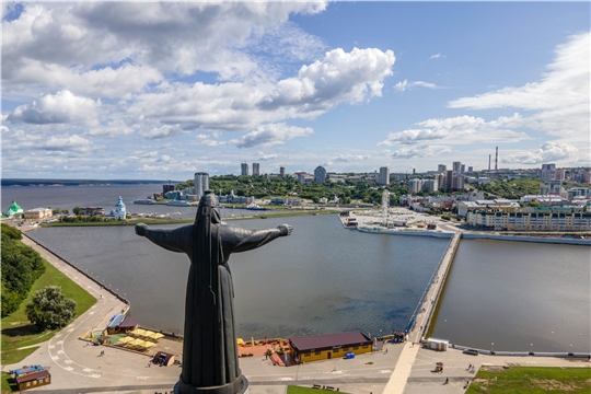 Поздравление руководства Чебоксар с Днем города