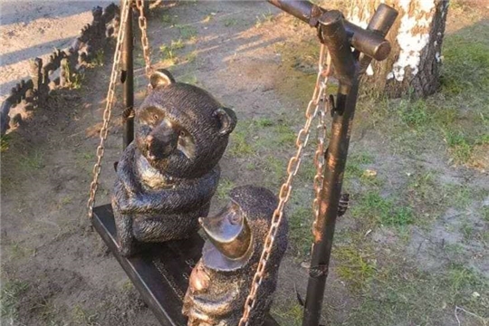 Новый арт-объект "МедвЕжонок" встретит прибывших в Чебоксары горожан и туристов