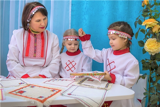 В дошкольных учреждениях Чебоксар изучают традиции и ремесла чувашского народа