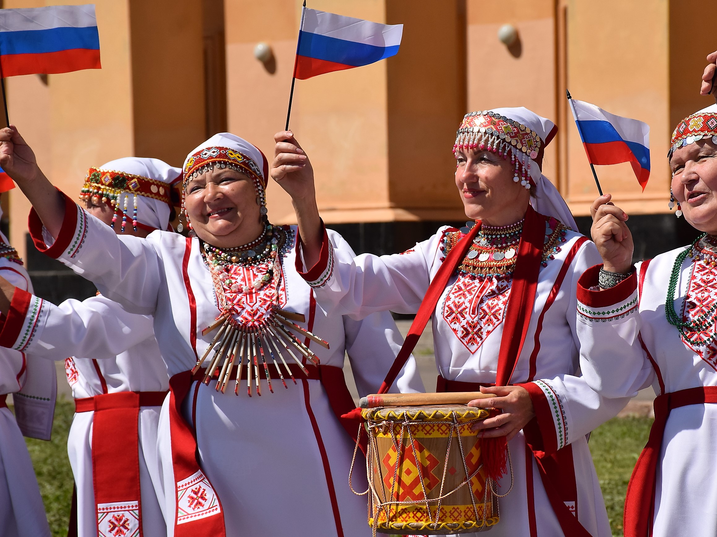 Многонациональная Чувашия под флагом России | г. Чебоксары Чувашской  Республики