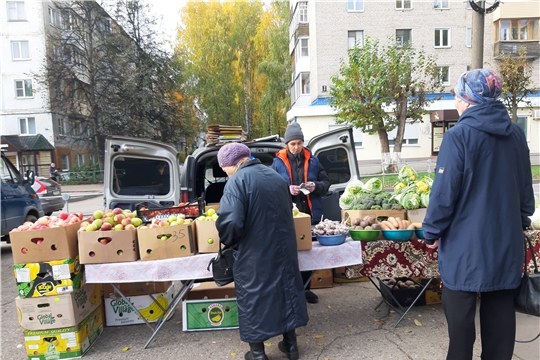 В эти выходные в Чебоксарах завершат свою работу ярмарки по реализации сельскохозяйственной продукции «Дары осени»