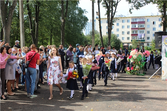 День знаний в образовательных учреждениях города Канаш