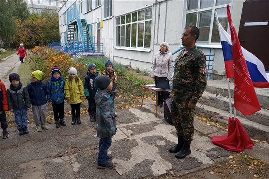 В МБДОУ «Детский сад №14» прошла военно-спортивная игра «Подвиг в тылу»