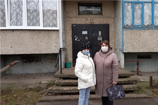 Профилактический рейд по семьям, находящихся в социально-опасном положении и трудной жизненной ситуации