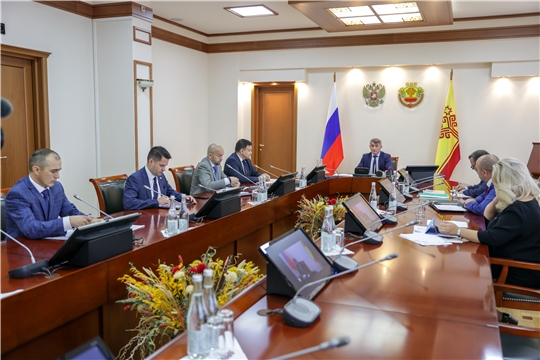 Еженедельное совещание в Доме Правительства