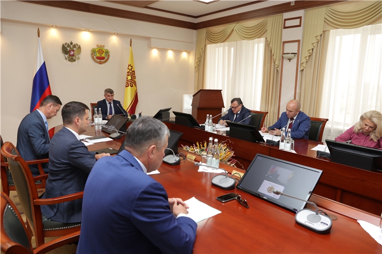 Еженедельное совещание в Доме Правительства