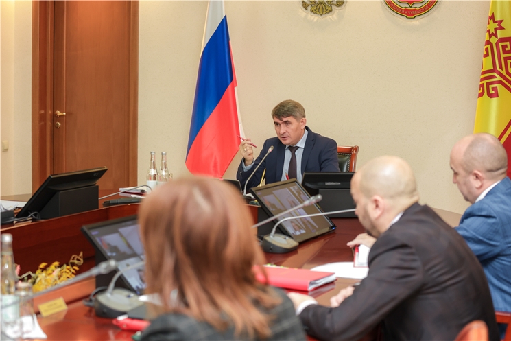 Заседание Кабинета Министров Чувашской Республики