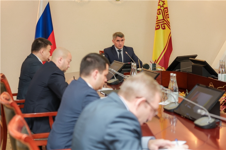 Еженедельное совещание в Доме Правительства