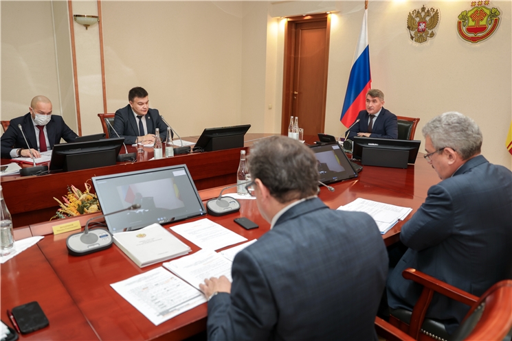 Еженедельное совещание в Доме Правительства