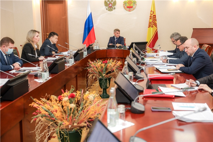 Заседание Кабинета Министров Чувашской Республики