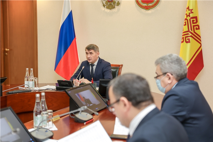 Еженедельное совещание в Доме Правительства