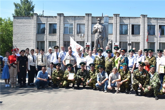 Открытие памятника защитникам рубежей - ещё одна знаменательная страница в летописи Шумерлинского края