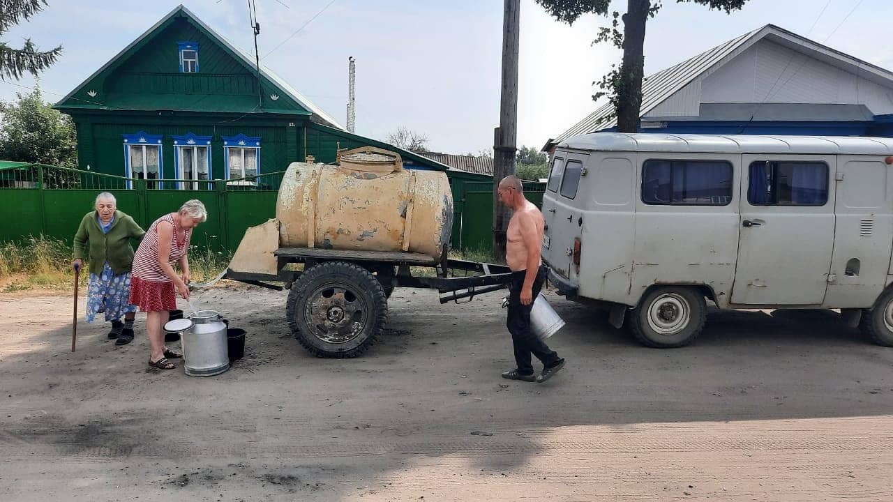 В Шумерле, в целях обеспечения водоснабжением жителей, МУП «Чистая вода»  организован подвоз питьевой воды | г. Шумерля Чувашской Республики