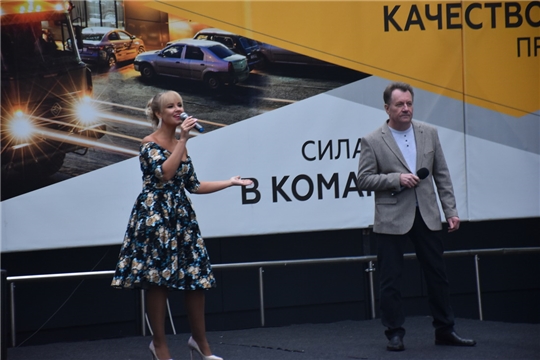 В машзаводском районе Шумерли состоялась праздничная программа по случаю юбилея города