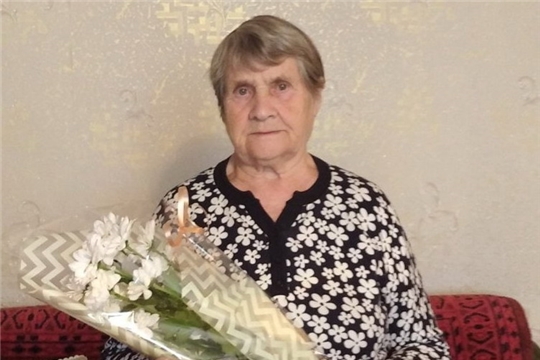Долгожительнице Шумерли Лидии Петровне Тулаевой исполнилось 90 лет